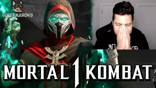 ERMAC LOOKS ABSOLUTELY AMAZING! - Mortal Kombat 1: Official Ermac Gameplay Trailer REACTION