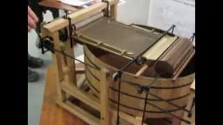 Model paper machine - built by Oskars Pantelejevs