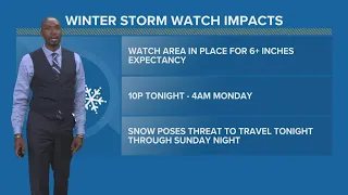 Cleveland forecast: Wintery conditions continue overnight and into Sunday