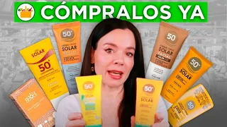 Pruebo 7 Protectores solares de MERCADONA (el último me sorprendió 🤯)