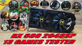 Mingzhou RX 580 2048SP🤔13 Games  in 1080p