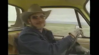 "Thats when a teenage Hank Williams Jr. knew that Montana was gonna be the place for him" (VHS 1989)