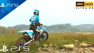 (PS5) MXGP 21 Enduro Looks Amazing | Ultra High Realistic Graphics [4K HDR 60fps]