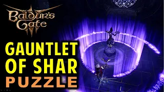 Gauntlet of Shar Umbral Gem Puzzle | Baldur's Gate 3 (BG3)