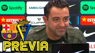 RUEDA PRENSA XAVI: FC BARCELONA v CADIZ CF