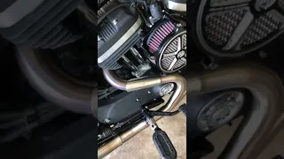 Bassani road rage 3 two in one sound on iron 883