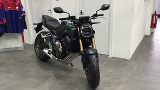 50 second walkaround the sophisticated 2024 CB650R.