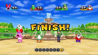 Mario Party 9 - Step It Up - Yoshi vs Birdo vs Luigi vs Guy Shy Master Difficulty | Mario Gaming #6