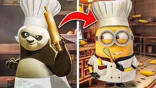 16 Times MINIONS Copied Kung Fu Panda