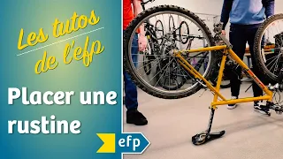 Comment changer une roue, mettre une rustine sur la chambre à air - Tuto efp S1 E2