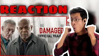 Damaged (2024) Official Trailer Reaction - Samuel L. Jackson, Vincent Cassel | Holly Verse