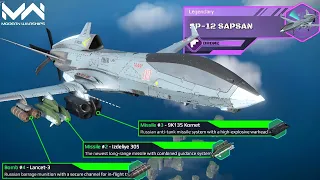 New Legendary Turboprop Drone! SP-12 Sapsan Overview! | 7K AC.... Worth it? | Modern Warships
