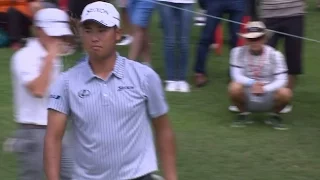 Hideki Matsuyama’s eagle attempt hangs on lip at CIMB