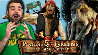 Pirates of the Caribbean Dead Man's Chest MOVIE REACTION FIRST TIME WATCHING!! DAVY JONES IS AWESOME