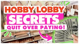 ❌  STOP wasting money at Hobby Lobby! GENIUS hacks to save on DIYs + High-End Designer Dupes!