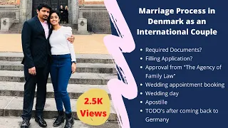 Marriage process in Denmark ll Documents Required #Gettingmarriedindenmark