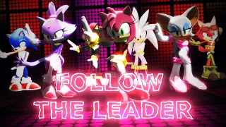 [MMD] Amy, Blaze, Rouge, Sonic, Shadow, Silver & Gadget - Follow The Leader