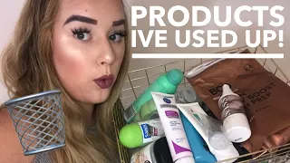 BEST AND WORST PRODUCTS IVE USED UP | AMBER HOWE