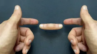 Smart finger. ASMR satisfying video