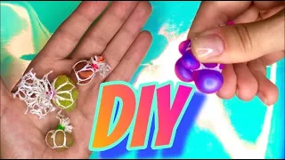 DIY stress relief MINI balls! How to Make Orbeez Stress Ball Miniatures & Mesh Slime!