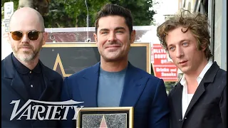 Zac Efron Honored by Jeremy Allen White & Miles Teller for Walk of Fame Ceremony