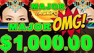 $1000 MAXED OUT MAJOR JACKPOT! SO EASY! 😄 DRAGON LINK AUTUMN MOON SLOT MACHINE (ARISTOCRAT GAMING)