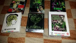 Re-Animator Unboxing & Review Pt. 1 Arrow Video Boxes Bride of Reanimator Beyond Reanimator de