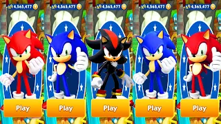 Sonic Dash - Sonic vs Red Sonic vs Shadow defeat All Bosses Zazz Eggman - All Characters Unlocked