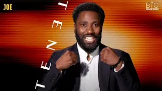 John David Washington on the INSANE kitchen fight scene in TENET