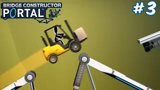 №1104: ГЕНИАЛЬНЫЙ МОСТ-ТРАМПЛИН В ПОРТАЛ - BRIDGE CONSTRUCTOR PORTAL #3