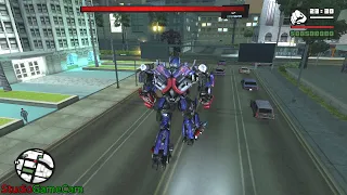 SECRET MISSION MOD TRANSFORMERS IN GTA SAN ANDREAS