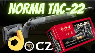 CZ 457 LRP -  Norma Tac-22 - 50 Yard - IBI barrel