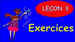 3 Урок французского языка. Упражнения. #французскийязык