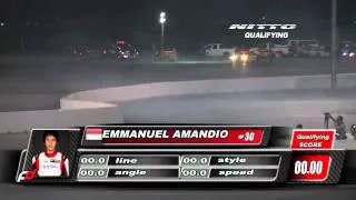EMMANUEL ARMANDIO   During Qualifying for Top 32 @Formula Drift Las Vegas 2011 (second run)