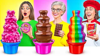 Me vs Grandma Cooking Challenge | Tasty Kitchen Hacks by Multi DO Smile