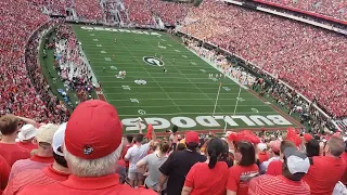 UGA versus Tennessee..Attack The Day..opening kickoff at Sanford Stadium 11-06-22