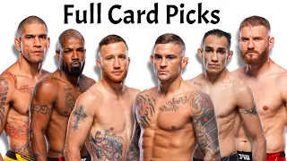 My Full Card Predictions & Breakdown For UFC 291.