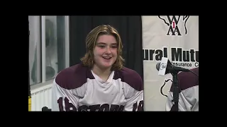 Gabi Heuser #16 CW Storm State Tournament Semifinal Victory Postgame Presser - February 29, 2024