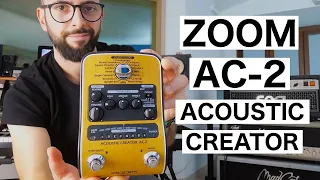 ZOOM AC-2 [ENG subs] | FOR STAGE AND STUDIO | demo by RICCARDO GIOGGI