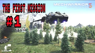 Mission 1 | Mechwarrior 5: Mercenaries | Full Campaign Playthrough | Episode #1