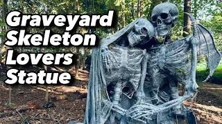 SKELETON GRAVEYARD STATUE - FOREVER EMBRACE - Tutorial