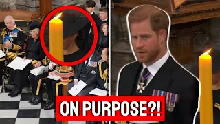 Meghan BLOCKED By Candle And Harry SILENT During Queen’s Funeral?!