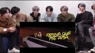 BTS reaction Paula Guilherme e MC Bruninho-prova que me ama😎👌❤️