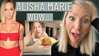 Dietitian Reacts to Alisha Marie What I Eat in a Day to Lose Weight (This Really Surprised Me)