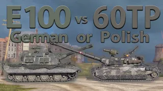 WOT Blitz Face Off || E 100 vs 60TP