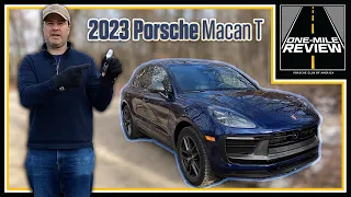 2023 Porsche Macan T: The lightest — and best-handling? | One-Mile Review