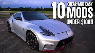 TOP 10 MODS FOR YOUR 370Z UNDER $100
