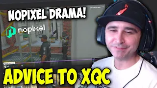 Summit1g Gives XQC Advice How To Get UNBANNED On NoPixel! + Reacts To Drama! | GTA 5 NoPixel RP