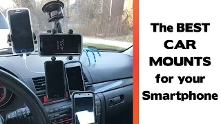 The Best Place To Mount Your Smartphone In Your Car? Car Mount Review 2017