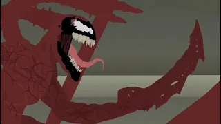 Venom: Let There Be Carnage | Carnage Fights Police | Sticknodes Animation